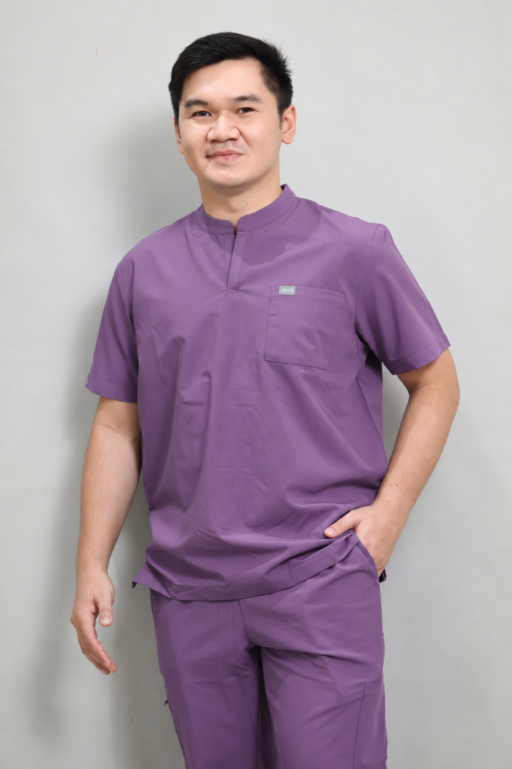 MENS Comfort+ Scrub Set – LILAC