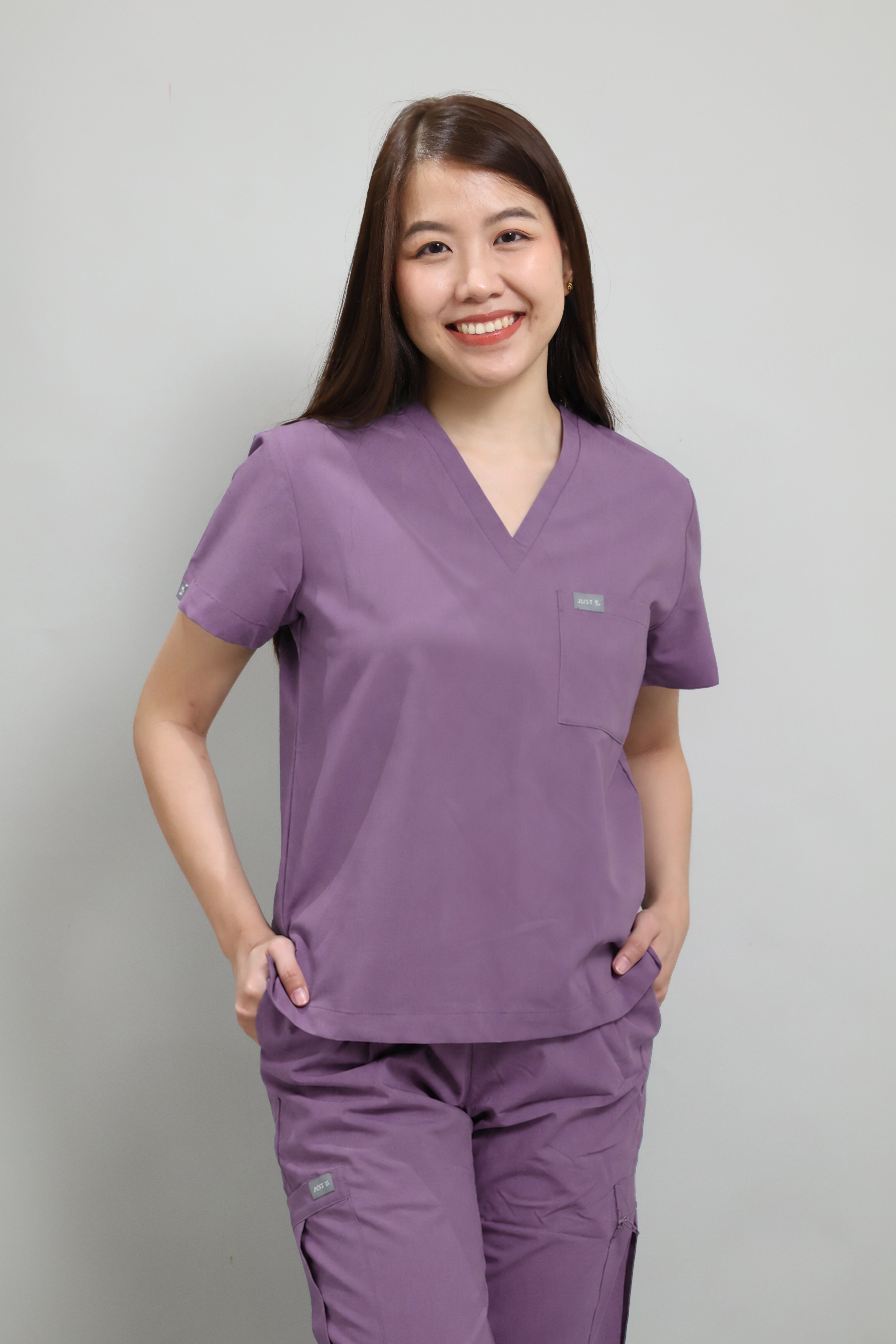 WMNS Comfort+ Scrub Set – LILAC