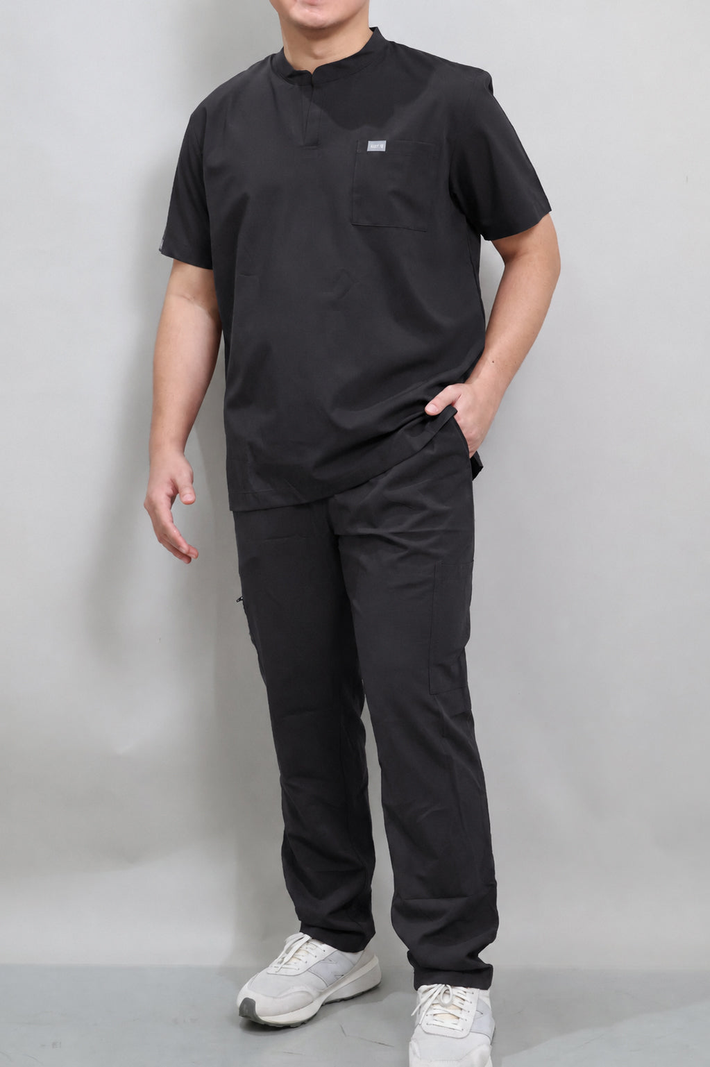 MENS Comfort+ Scrub Set – BLACK
