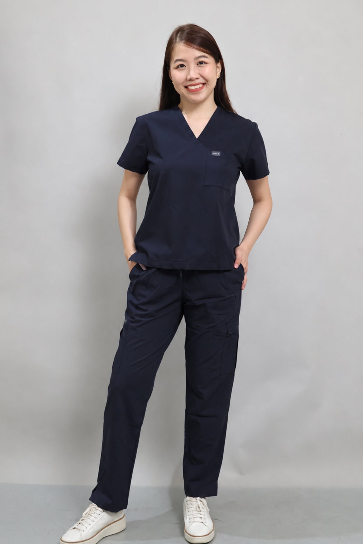 WMNS Comfort+ Scrub Set – DARK NAVY BLUE
