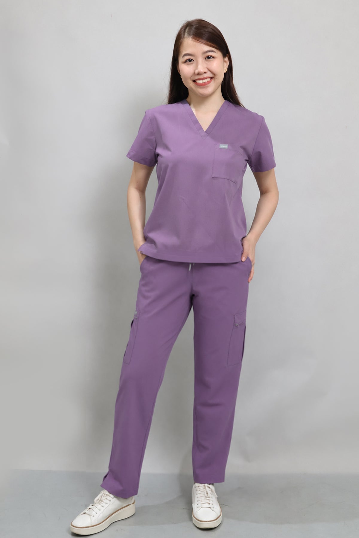 WMNS Comfort+ Scrub Set – LILAC