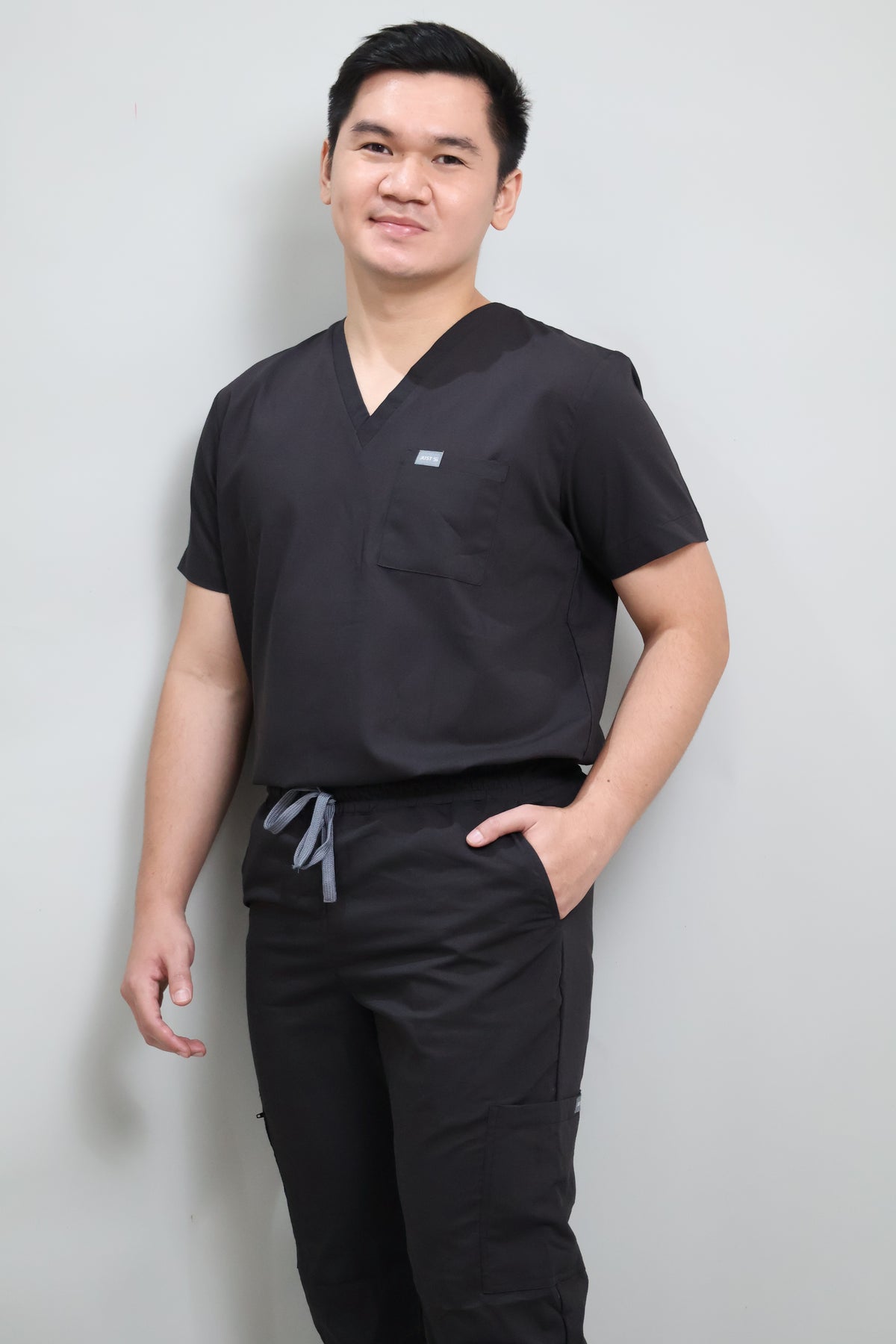 MENS Comfort+ Scrub Set – BLACK