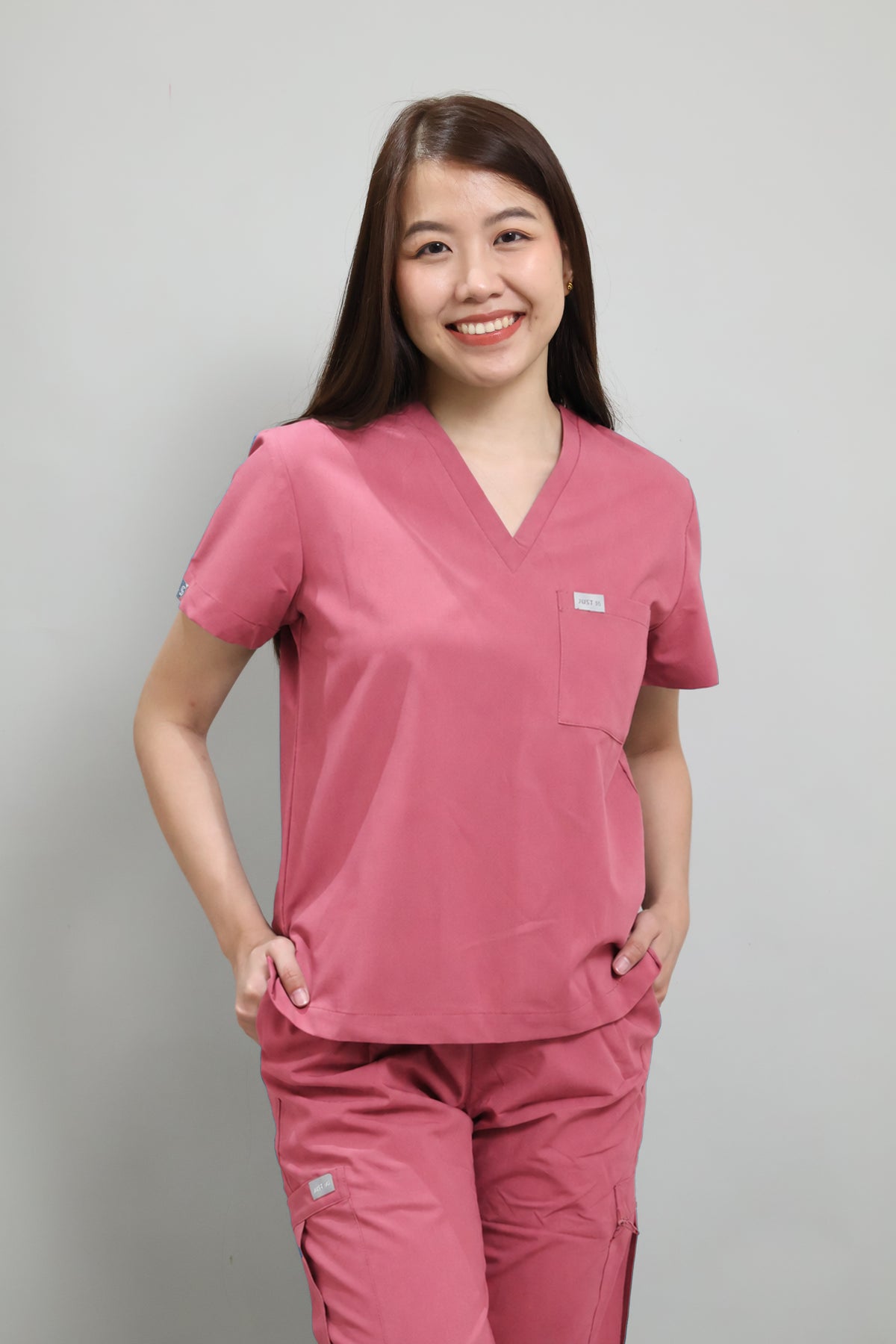 WMNS Comfort+ Scrub Set – PINK