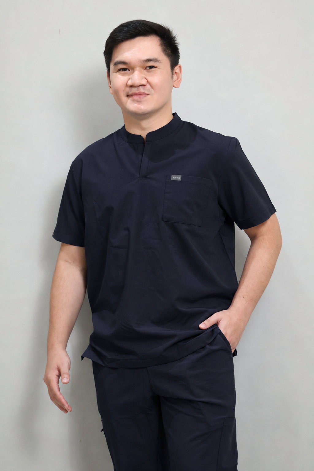 MENS Comfort+ Scrub Set – DARK NAVY BLUE