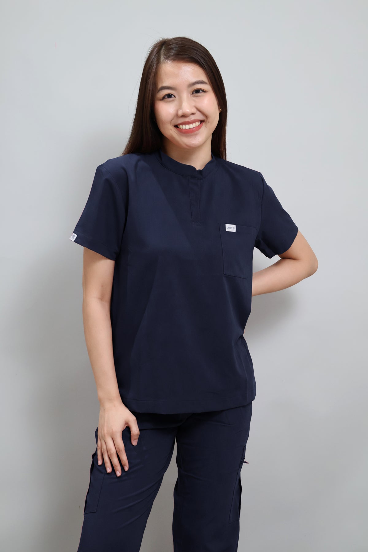 WMNS Comfort+ Scrub Set – DARK NAVY BLUE